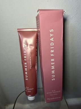 Summer Fridays Pink R+R Mask